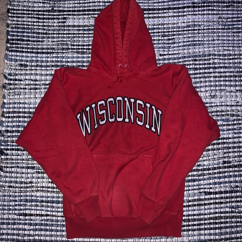 vintage wisconsin hoodie steve & barry’s